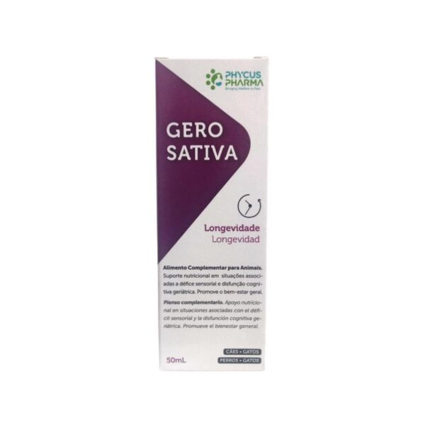 gerosativa solução oral phycus pharma wepet cão gato
