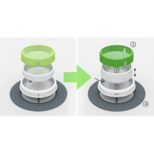 Catit Senses 2.0 Germinador Sin Hierba Gatera wepet gato