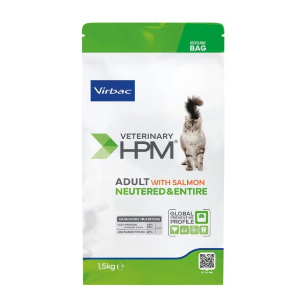HPM Adult Cat Neutered & Entire Salmon WEPET