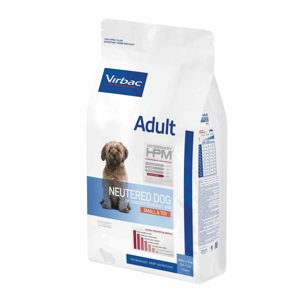 Virbac Vet Hpm Adult Neutered Small & Toy Dog wepet