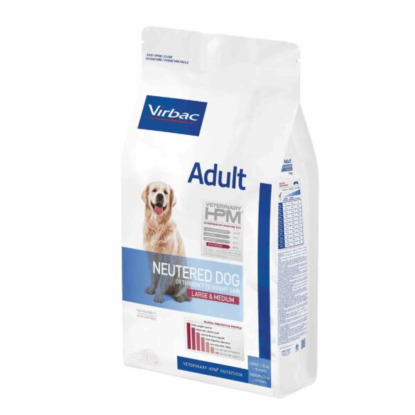 Virbac Vet Hpm Adult Neutered Large & Medium Dog 12Kg wepet