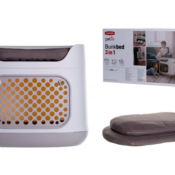 Transportín cama Buncked 3 en 1 (transportín + cama) curver wepet