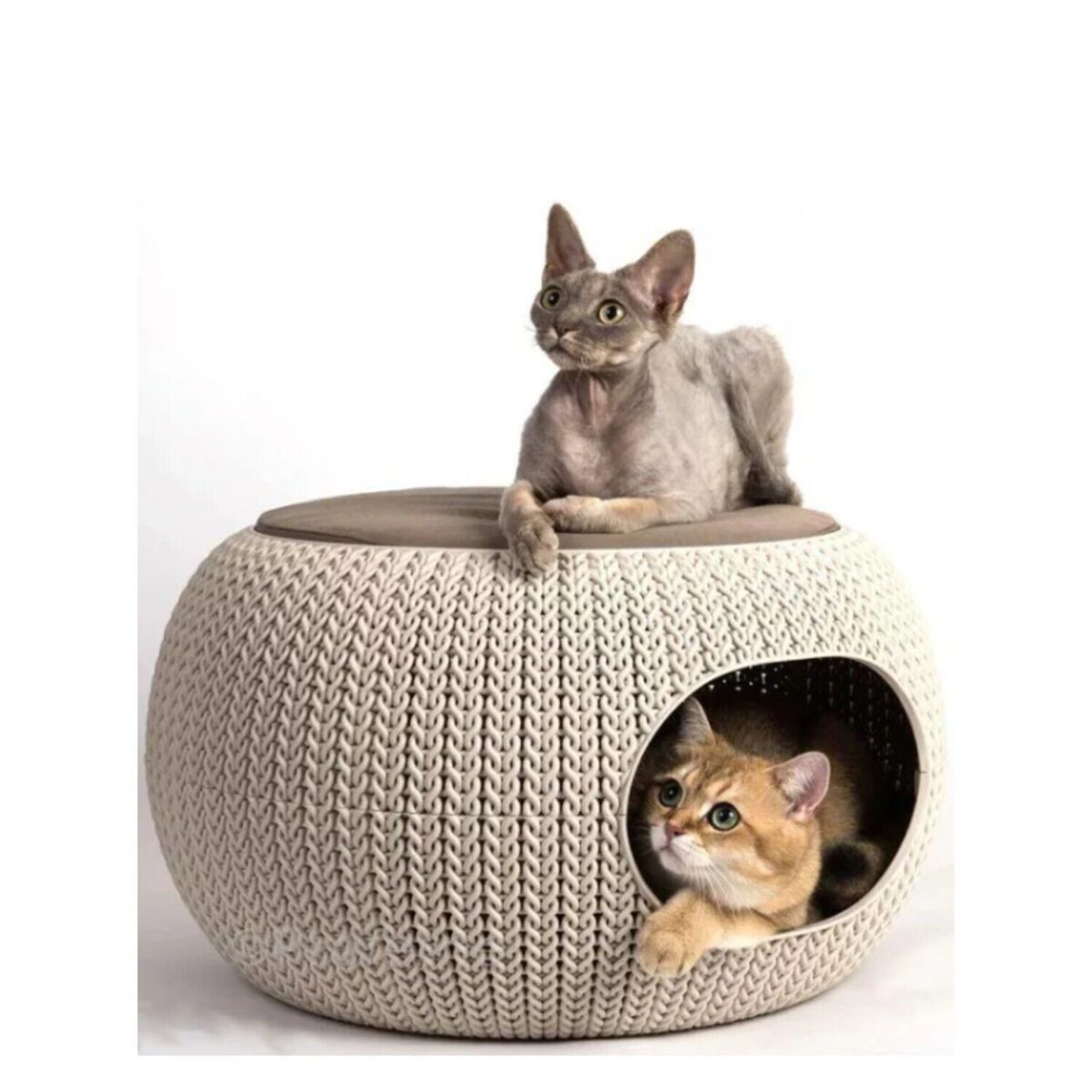 CURVER Cozy Pet Home Knit wepet cao gato