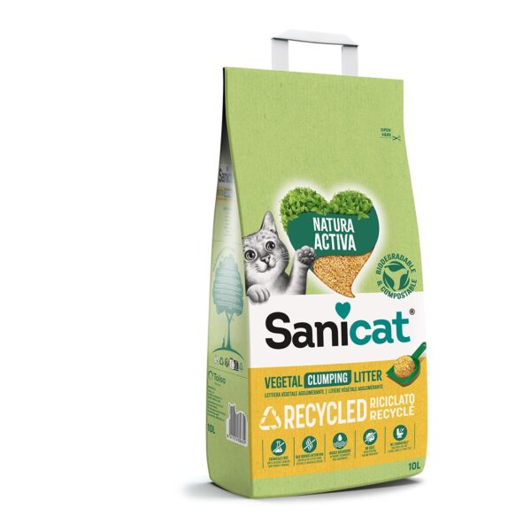 SANICAT NATURA ACTIVA RECYCLED 10 LT WEPET