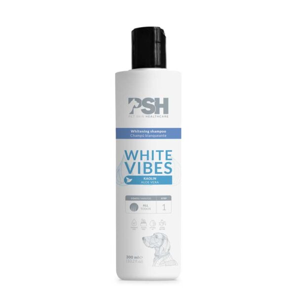 PSH - SHAMPOO WHITE VIBES 300 ML WEPET CÃO