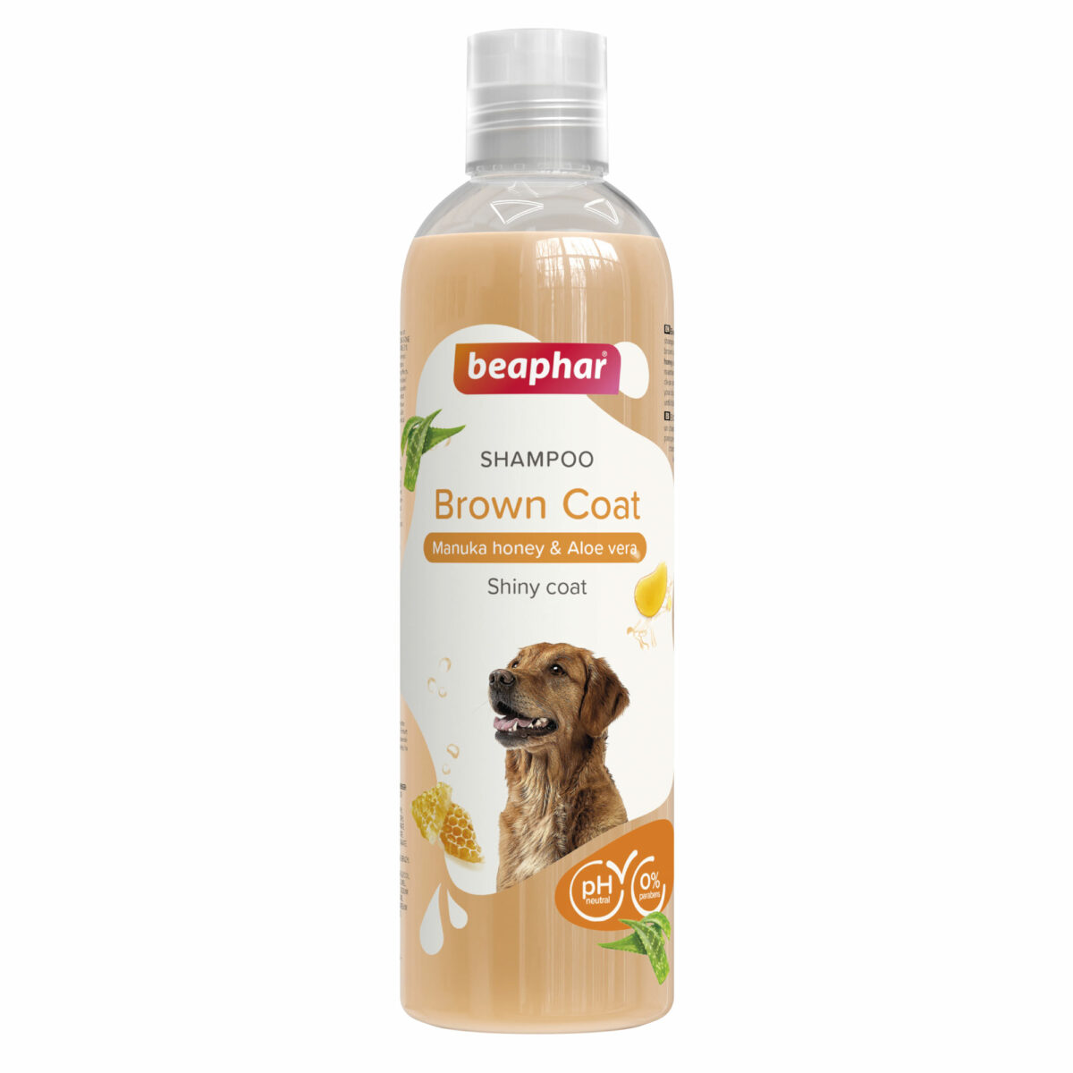 BEAPHAR CHAMPO CÃO PELO CASTANHO CLARO ESCURO WEPET