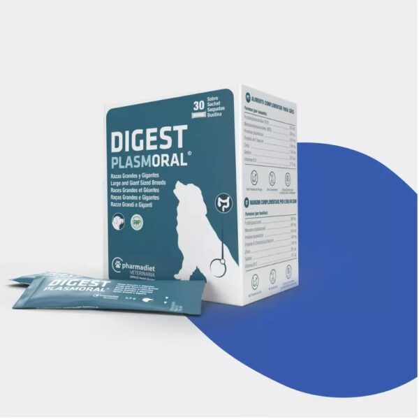 Digest Plasmoral® Raças Grandes e Gigantes 30saq pharmadiet wepet