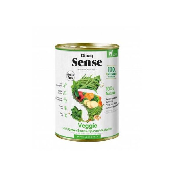 Dibaq Sense DOG Grain Free VEGGIE 380gr wepet cão