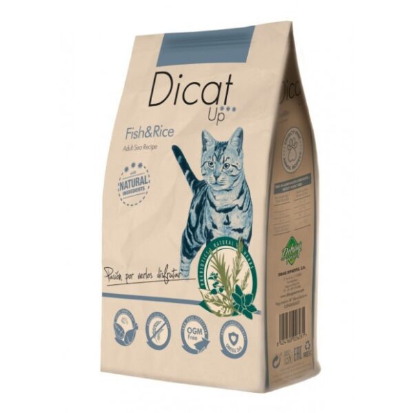 Dicat Up ADULT FISH&RICE WEPET CAT