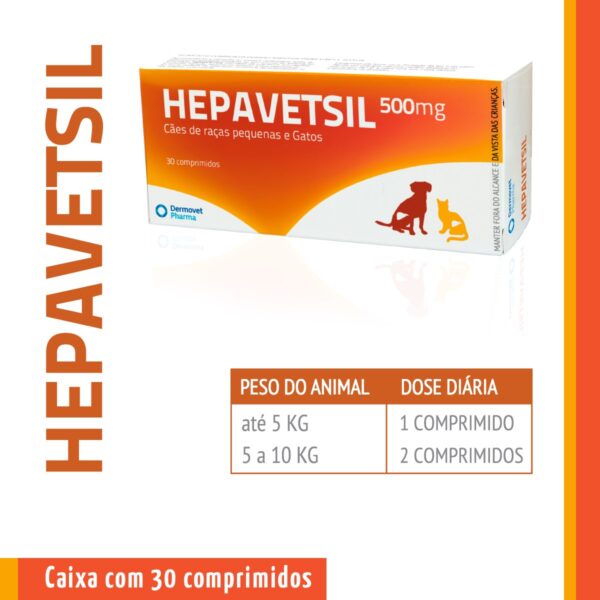 hepavetsil 550mg wepet cáo gato