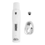 Lima de unhas elétrica com luz wepet cão gato