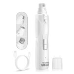 Lima de unhas elétrica com luz wepet cão gato