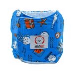 MISOKO REUSABLE DIAPERS MALE DOGS W/ OCTOPUS BLUE WEPET