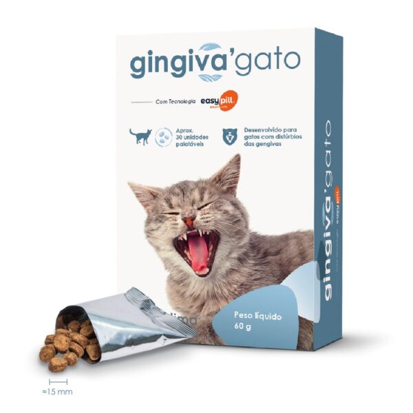 Gingiva Gatos Chews - distúrbios da gengiva wepet gato vetlima