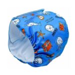 MISOKO REUSABLE DIAPERS MALE DOGS W/ OCTOPUS BLUE WEPET