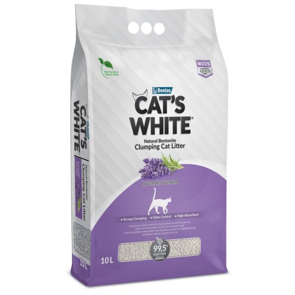 CAT'S WHITE Lavender 10 lt wepet gatos