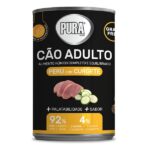 ALIMENTO HÚMIDO CÃO PERÚ & CURGETE 400G PURA WEPET CÃO