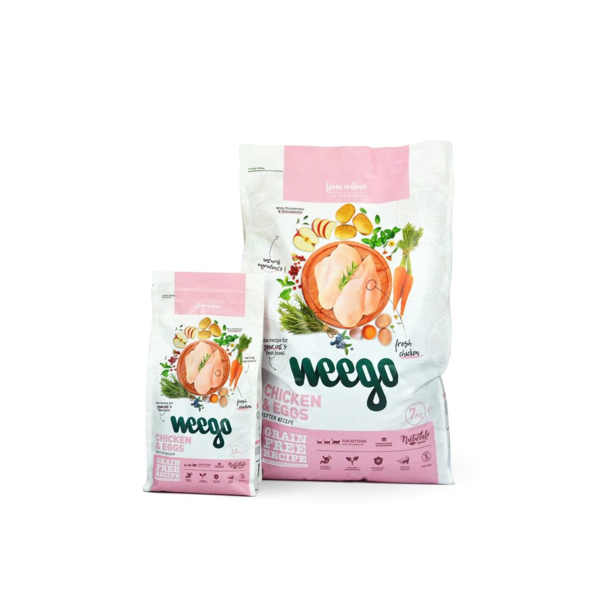 WEEGO CAT CHICKEN & EGGS WEPET GATO