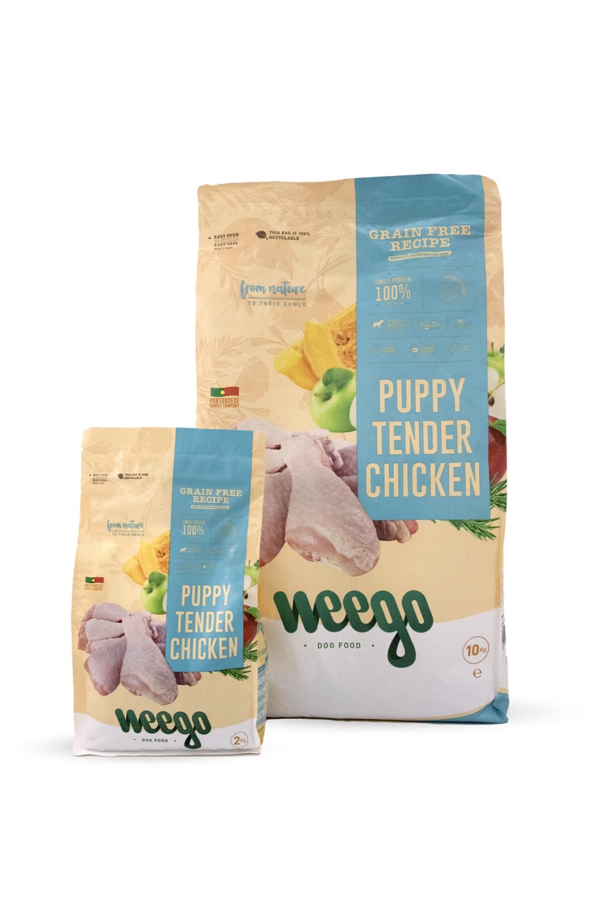 Weego Grain Free Puppy Tender Chicken wepet cão