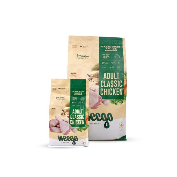 Weego Grain Free Adult Dog Classic Chicken wepet cão