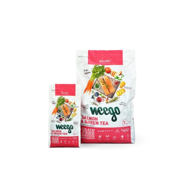 Weego Cat steril salmon & green tea wepet gato