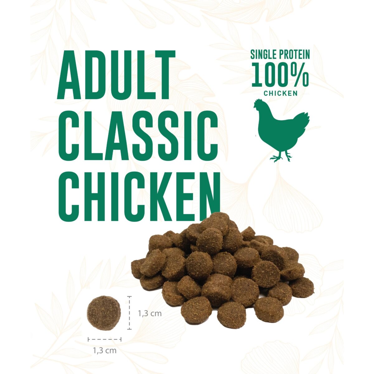 Weego Grain Free Adult Dog Classic Chicken wepet cão