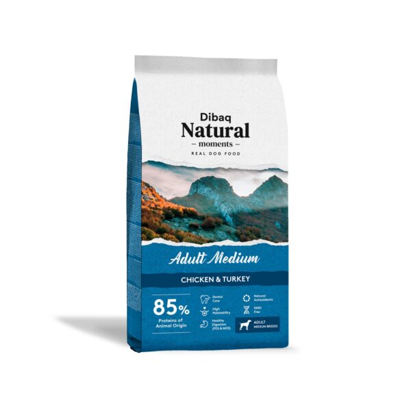 Dibaq Natural Moments ADULT MEDIUM WEPET CÃO