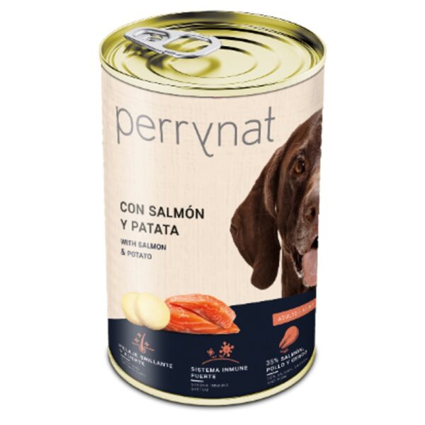 Perrynat SALMÓN PATATA 400gr wepet cão