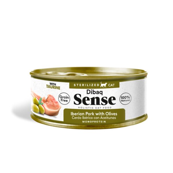 Dibaq Sense CAT Grain Free ESTERILIZADO CERDO IBÉRICO 70gr wepet gato