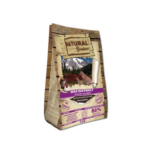 Natural Greatness Wild Instinct Cat & Kitten 2 kg wepet