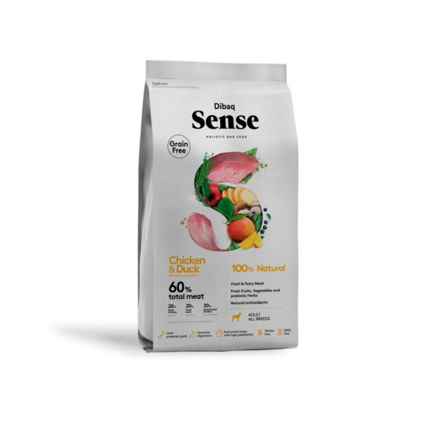 Dibaq Sense DOG Grain Free POLLO & PATO WEPET