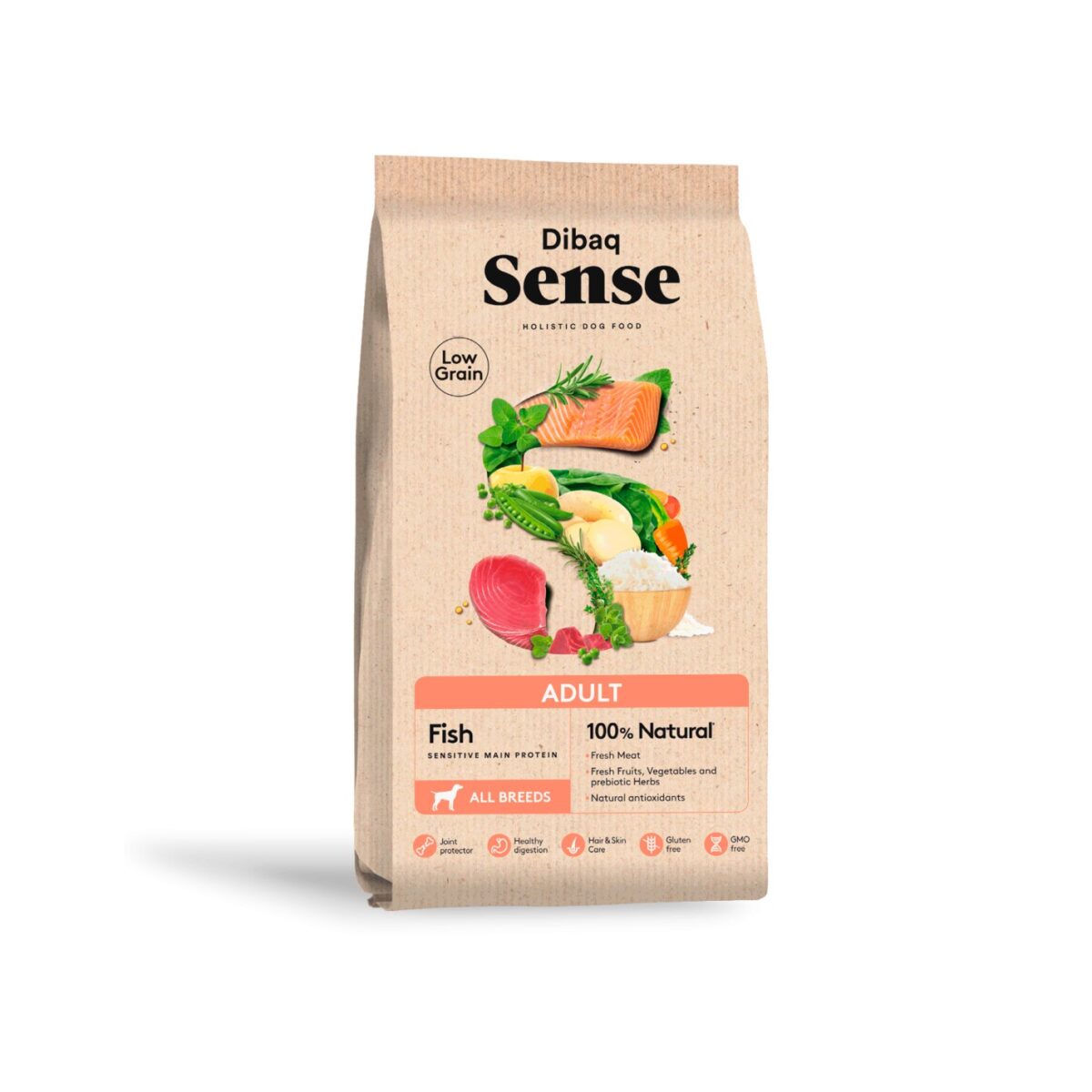 Dibaq Sense DOG Low Grain ADULT (Salmon&Tuna) wepet