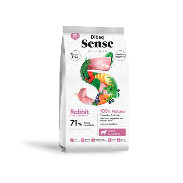 Dibaq Sense DOG Grain Free COELHO (SENSITIVE) WEPET