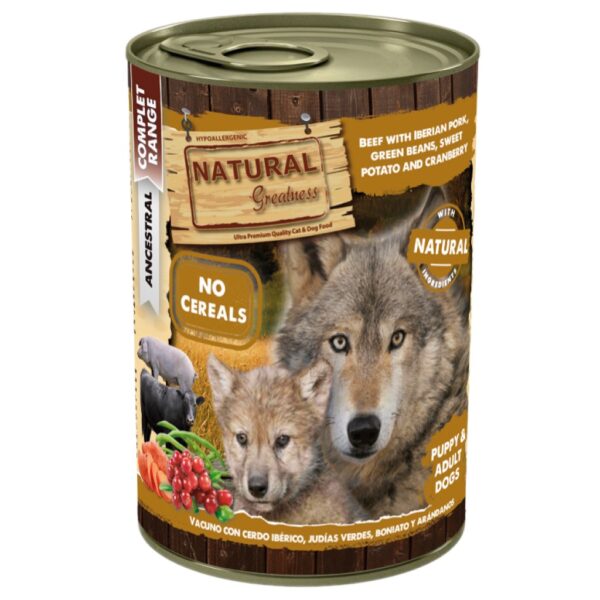 NG Beef&Pork,Beans,Sweet Potato&Cranberrie 400gr wepet ão