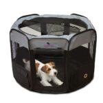 Parque de lonas e nylon wepet cão