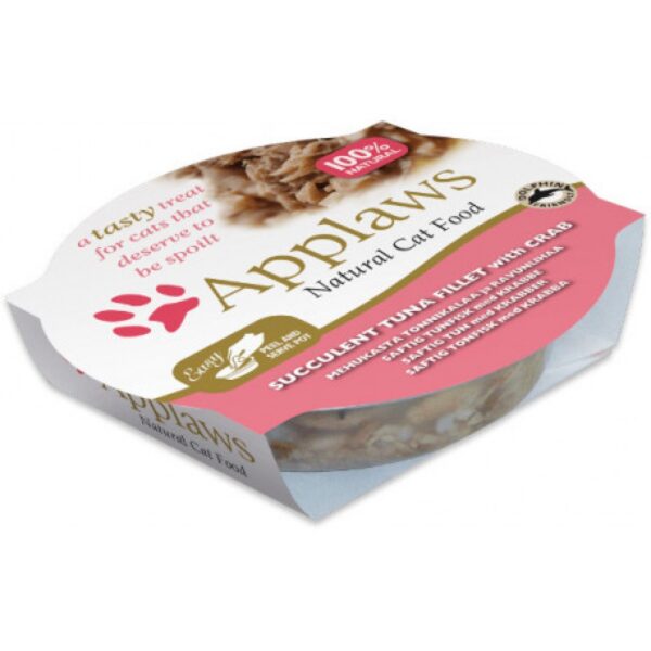 APPLAWS Cat Filete Atum&Caranguejo 60G wepet