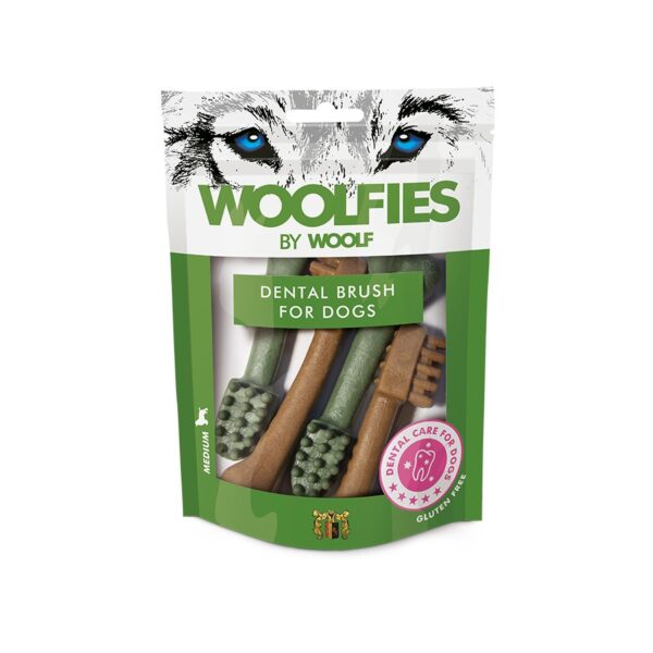 WOOLFIES SNACK ESCOVA DE DENTES M 200GR WEPET CÃO