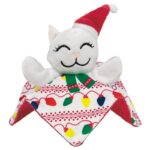 KONG Holiday Crackles Santa Kitty wepet gato