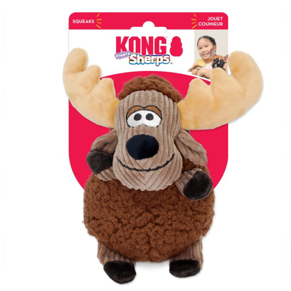 KONG SHERPS FLOOFS MOOSE M (RSPF23E) WEPET CÃO