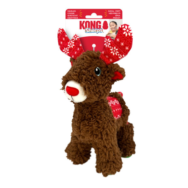 KONG Holiday Sherps™ Renas Md wepet cão