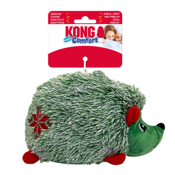 KONG Holiday Comfort HedgeHug MD wepet cão