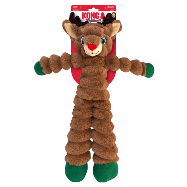 KONG Holiday Shakers™ Crumples Reindeer XL wepet cão