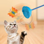 KONG CAT TEASER PURRSUIT BUTTERFLY (CAT57E WEPET GATO