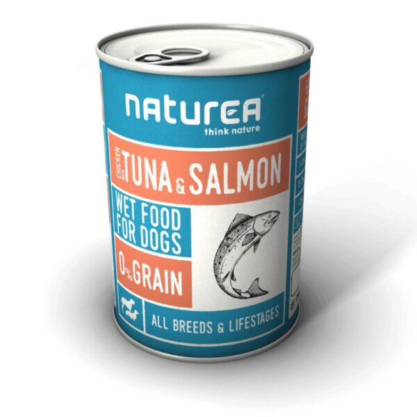NATUREA Chicken with Tuna & Salmon WEPET CÃO