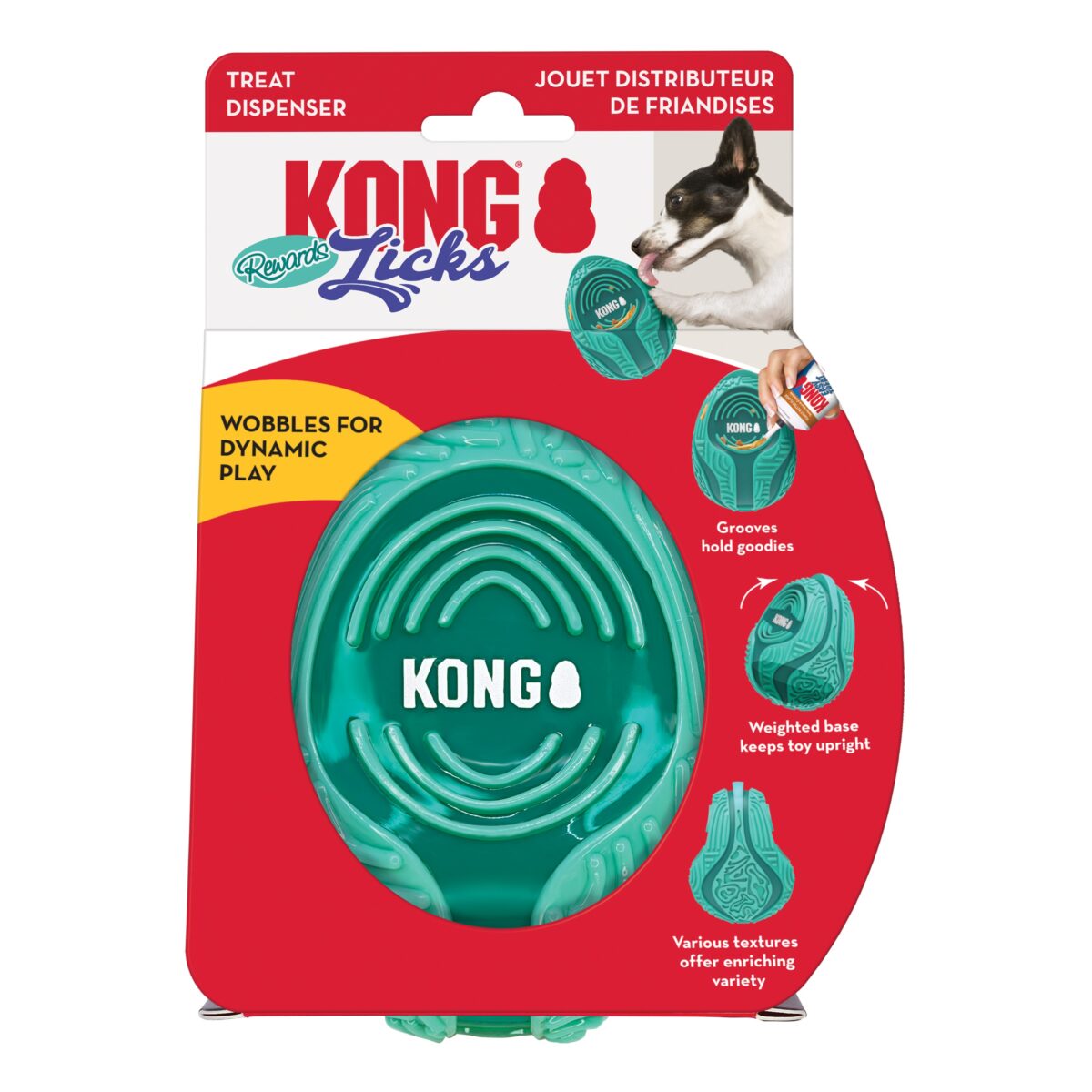 KONG LICKS REWARDS M/L (PLR1E) WEPET CÃO