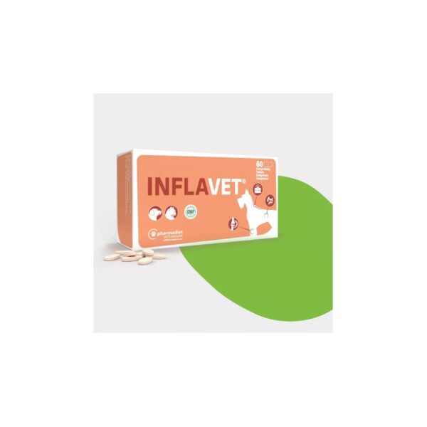 Pharmadiet Inflavet 60 Comprimidos wepet cão gato
