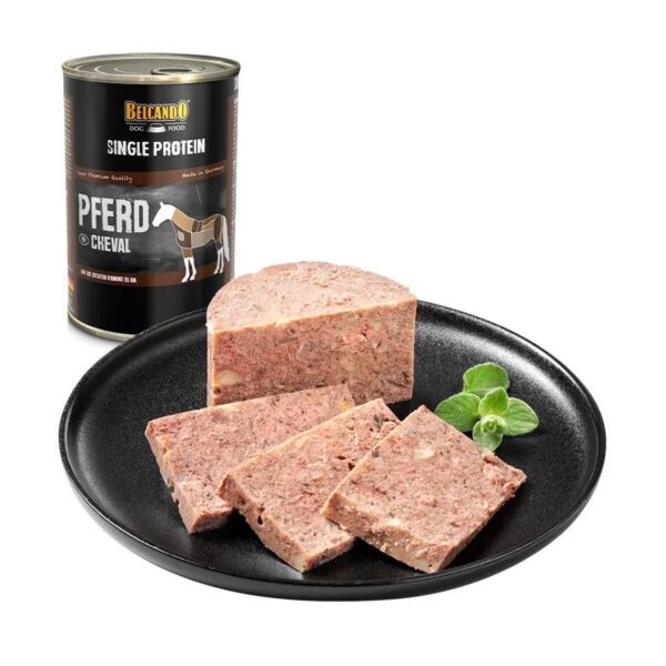 BELCANDO SINGLE PROTEIN HORSE 400GR WEPET CÃO