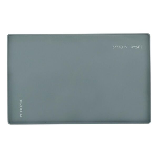 NAPRON EM SILICONE BE NORDIC 48x30 CM (CINZA) WEPET