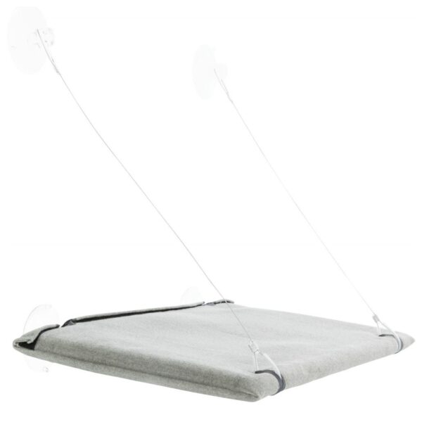 COLCHÃO FINO HAMMOCK PARA JANELA 50X30CM (CINZA) WEPET GATO