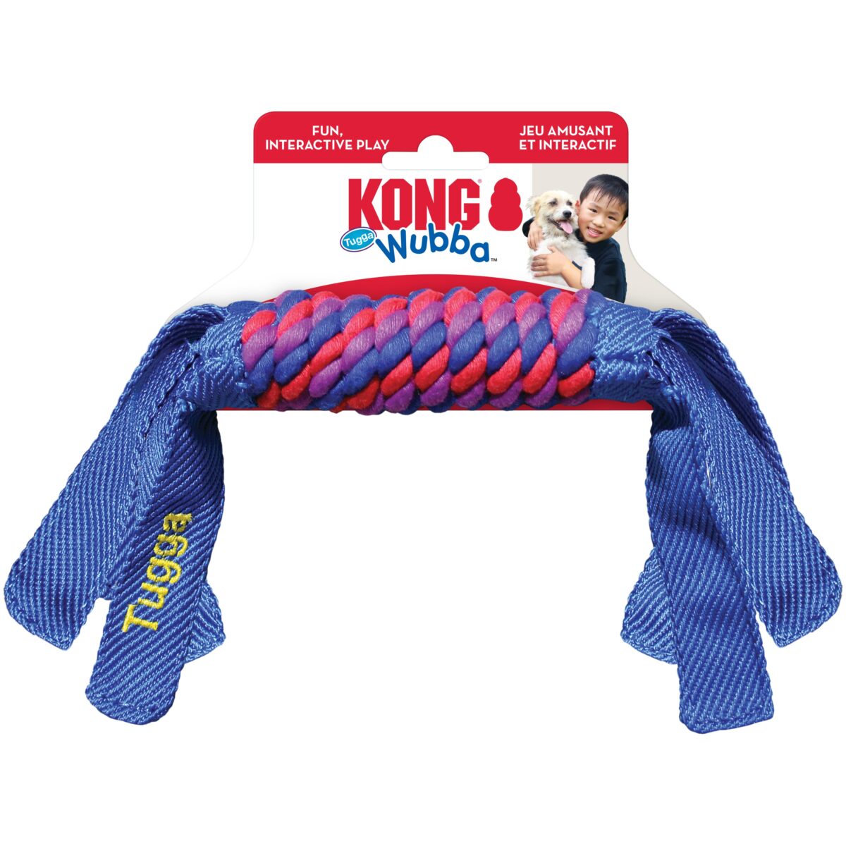KONG WUBBA TUGGA L (SORTIDO) (WT1) wepet cão